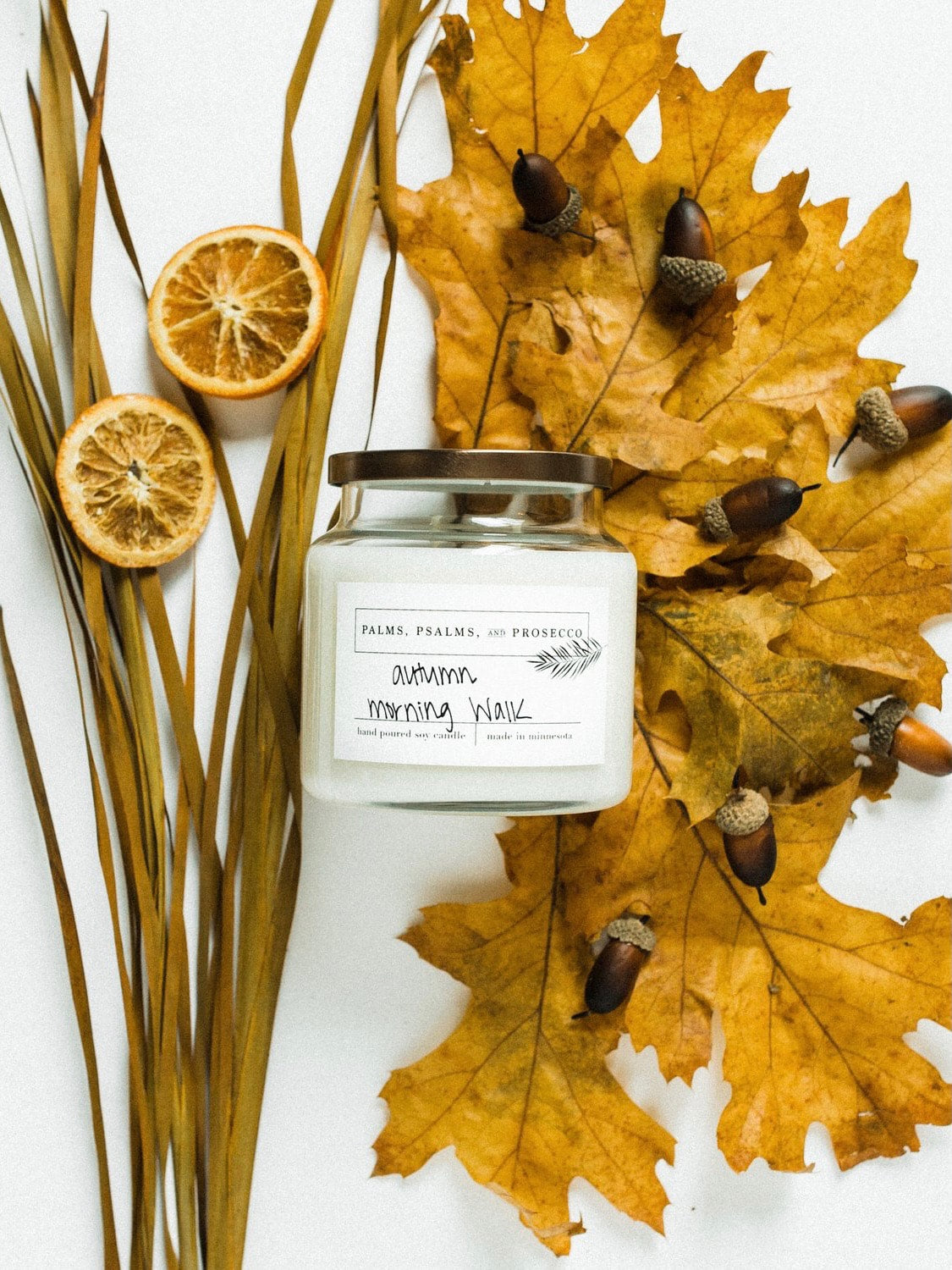 Capture the crisp air of fall with our Autumn Morning Walk Soy Candle. Earthy cedar, spiced apple, and essential oils create the ultimate cozy vibe. Shop now!