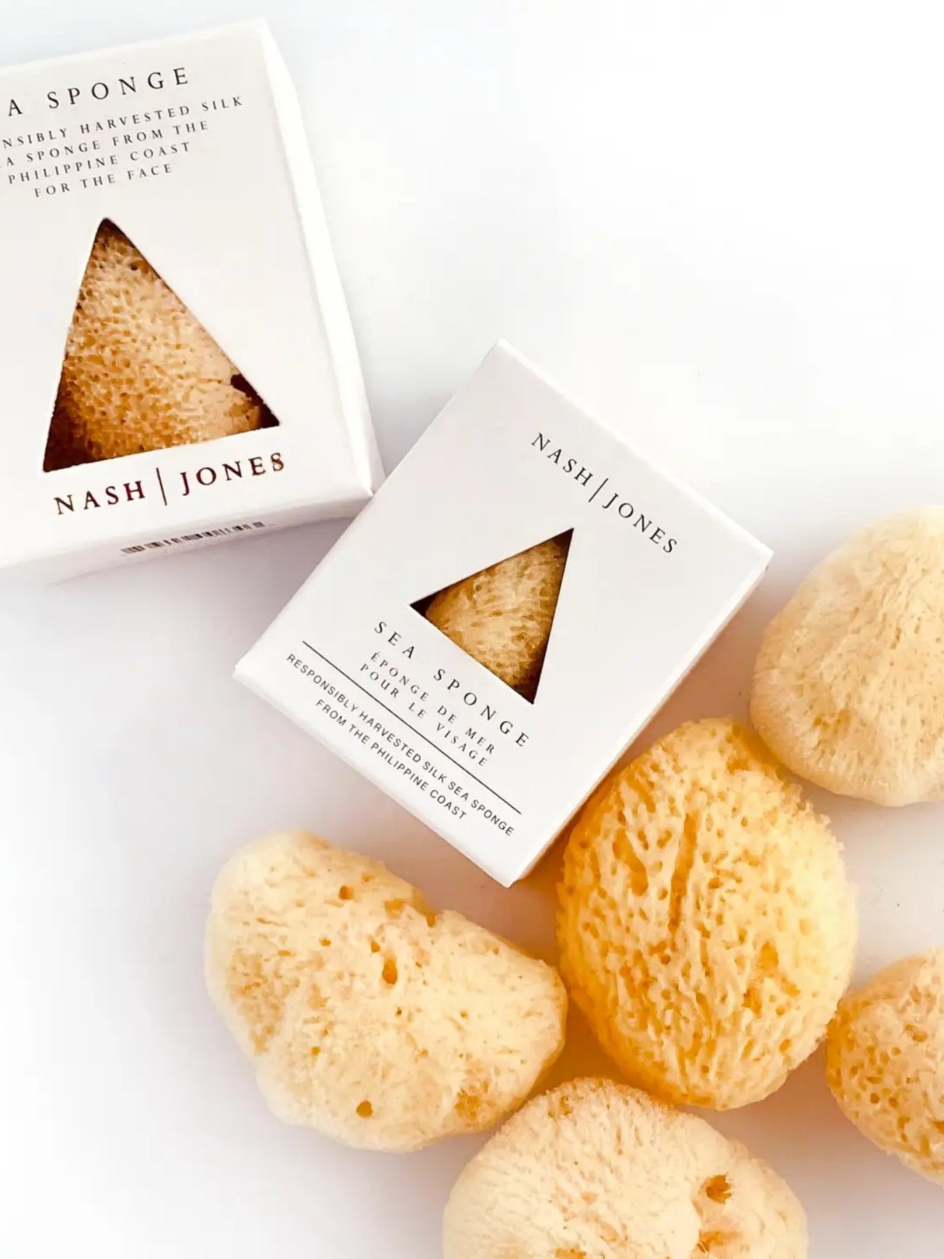 Responsibly harvested natural silk sea sponge off the coast of the Philippines for gentle face exfoliation with mineral benefits.  Use wet sponge on soapy skin to gently buff away dead skin cells and dirt. The minerals contained in sea sponges nourish and benefit skin. These include, but are not limited to: calcium, magnesium, sodium, iron, zinc, and potassium.