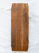 Top view of the acacia wood butcher block cutting/serving board.
